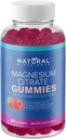 Magnezij Gumiji za odrasle - 500mg Magnezij dodatek, brez sladkorja visoka absorpcija Magnezijev Citrat Gumiji, Veganski protistresni Gumiji, Magnezij za spanje in sprostitev, 90 Gumijev