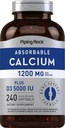 Kalcij iz pipe 1200 mg z vitaminom D3 