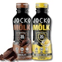 Jocko Fuel Mölk RTD Proteini Shakes Bundle - Čokolada in banana krema (24 paket skupaj)