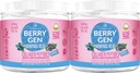 Menopause Morning Collagen Powder z antioksidanti - 60 Serving (2 paket) - Oblikovana s tipoma 1 in 3 Collagen - Energy Support, in Relief from Discomfort - Made in the USA