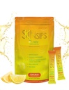 Skin Health & Energy Boost Drink Mix- Sladkor brez sladkorja, SOD B (TM), Antioksidanti iz francoski Melon koncentrat, Na Go Packs, Lemon, 30 Pack