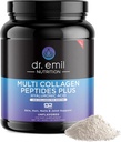 DR. EMIL NUTRITION Multi colagen peptidi v prahu - 20g nearomatiziranega hidroliziranega kolagenskega proteina v prahu s hialuronsko kislino za lase, kožo, nohte in sklepe - 30 servov