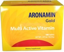 Aktivni vitamin Aronamin zlato - Boj proti utrujenosti, daje energijo, spodbuja hematopoeze - 100 tablet