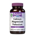 Bluebonnet kalcij Magnezij Kalij dodatek za ženske in moške - podpira zdrave kosti - kalcij 1000mg Mineralna dopolnila kelatna oblika - Non-GMO, Vegan, Gluten-free - 180 Kapleti