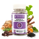 Moč in začimbe spomin ojačevalec in fokus dodatek z Ginkgo Biloba in 22 Super sestavine, rastlinsko-based možganov dodatek za spomin, jasnost, in opozorilo, 1000mg, 60 kapsule