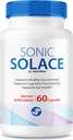 Sonic Solace - Napredna Formula za ohranjanje zdravega sluha, Uradna Sonic Solace za zdravje ušesa, Vse naravne podpore za splošno dobro počutje, SonicSolace Review (60 kapsul)