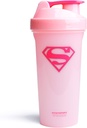 Smartshake Lite League Protein Shaker Steklenica 800ml – DC Comics Steklenica vode, Odporna BPA Prosti Gym Shaker in Protein Powder (Supergirl)