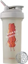 BlenderBottle Samo za zabavo Classic V2 Shaker steklenička kot nalašč za beljakovinske Shake in Pred vadbo, 28-Ounce, Kaj je Shakin'
