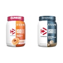 Dymatize ISO100 Hidroliziran beljakovinski prašek, 100% sirotkin izolat, Dunkin' Glazirana krof aroma, 20 Serving & ISO100 hidroliziran beljakovinski prašek, 100% sirotkin izolat beljakovin, 25g beljakovin, 5,5g BCAA