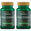Swanson Vision Defense Antioksidant Vision Health Supplement Lutein Zeaksantin Astaksantin Broccoli Extract borovnice Extract 60 Softgels Sgels (2 paket)
