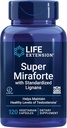 Life Extension Super Miraforte s standardiziranimi Lignans, chrysin, Nettle Root, Muira puama, maca, cink, Fokusirana Formula za testosteron prednosti, Vegetarian, Gluten-free, Non-GMO, 120 Kapsule