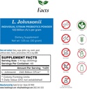 Živila za Gut Lactobacillus Johnsonii Probiotic Powder 100 Billion cfu's 
