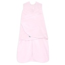 HALO Micro-Fleece Sleepsack Swaddle, 3-Way nastavljiva tkana odeja, TOG 3.0, mehko roza, Preemie