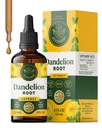 Kapljice HERBAMA Dandelion - Vegansko čiščenje jeter z izvlečekom korenin dandelion - Non-GMO, Alkohol & Sugar-free Liquid Jetra Supplement - 56-dnevna oskrba