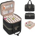 Yarwo tablete Bottle Organizator Skladišče, 3 Layers Medicine Travel Case Prazno z lahkoto oblikovanje in deli za tablete, Poti, Vitamini in Nujna prva pomoč dobave, črna (PATENT DESIGN)