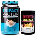 Nutrologija TRIPACT Protein Powder, 7-v-1 Zamenjava obroka Shake, Vanilla Latte Cinnamon Flavor (40 strežbe) Pesa Natural O2, Pred vadbo Powder, Passion Fruit Flavor (30 strežnic)