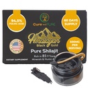 Zdravilo Pure Himalajan Shilajit za moške in ženske – 94,5 % Fulvic Acid Resin, 500 mg 60 Servinges – ZDA Lab-Tested Organic Adaptogen za energijo, Vitalnost in Hormonal Balance