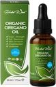 Organic Oregano Oil - 1 Fl Oz (30ml), 80% Carvacrol USDA Organic Origano Oil Tekoče kapljice, koncentrirano rastlinsko, ne-GMO, zeliščni dodatki
