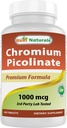 Najboljši naravni krom pikolinat 1000mcg 240 tablete