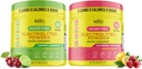 Keto Vitals Cherry Limeade Bundle z Raspberry Limonade - 2 Pack Bundle Keto Elektroliti Powder - Elektroliti s kalijem, Magnezij, Natrijev, Kalcij - Cherry Limeade & Raspberry Limonade