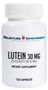 Visoka moč 30mg Lutein Plus 6mg Zeaksantin 120 Vege-Capsules Natural Marigold Extract za zdravje oči Brez polnil 100% aktivni material