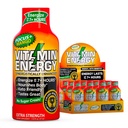 Vitamin Energy Focus+ Dodatna moč Energija Shot Mango 12 Pack, 260mg Naravni kofein, B-vitamini, CoQ10, Aminokisline, Fokus, Produktivnost in čistost, Nič sladkorja, Gluten-free, 1,93 fl oz