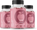 (3 Pack) Svelte ACV Gummies Napredna Formula, Svelte Gummies 1000mg, 180 Število
