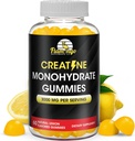 Kreatin Gummy dodatek- limona arome Kreatin Monohidrat pred vadbo Chews za energetsko okrepitev, Kreatin dodatek za gradnjo mišic in moči, Vegan, Non-GMO 90