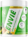 NutraKey Envie multivitaminski prašek, keto multivitamin za moške in ženske, sadje, zelena, antioksidanti, prebavni encimi, aminokisline, vitamin B organski prah (Pineapple, 210g)