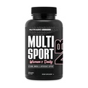 NutraBio Multisport za ženske - ženske MultiVitamin - 33 Vitamini, Minerali, Mikrohranila - bogati z antioksidanti - Podpira Vrhunska atletska zmogljivost, energija, Presnova (120 Zelenjavne kapsule)