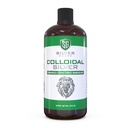 Izboljšana koloidna Silver Liquid Imune Supplement—30ppm Pure & Natural Structured Silver Water—Organic Colloidal Silver Solution—16 oz Steklenica (1 pakiranje)