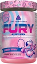 Core Nutritionals Fury V2: Predworkout Powder za povečanje zmogljivosti v Gym W/Zum-XR® kofein, L-citrulin in Alfa GPC (40 Scoops) (Fun SweetsTM Cherry Berry)