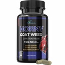 Horny Kozel Dodatna moč - z Maca, L-Arginin, Ginseng - Boost Desire, Performance, Stamina, Energy, Non-GMO Formula, 60 Kapsula