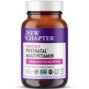 Novo poglavje, Poporodni vitamini Dojenje dopolnilo, Popolni multivitamin s fermentiranim vitaminom D3 + B Vitamini, Izdelano z organskimi zelenjavami in zelišči, Ne-GMO sestavine, 96 Število