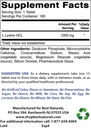 Najboljši naravni L-lizin 1000mg & vitamin C 1000 mg