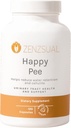 ZENZSUAL Happy Pee – Sečni trakt Podpora z organsko brusnico in D-manozo - Celovita podpora za lajšanje bolečine UTI za ženske - 120 kapsul