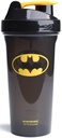 Smartshake Lite League Protein Shaker Steklenica 800ml – DC Comics Steklenica za vodo, Odporna BPA Brez Gym Shaker Steklenica za Protein Shakes in Protein Powder - Batman Logo