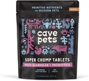 Jamski hišni ljubljenčki, Super Chomp tablete, pasji probiotični dodatek za digestivno zdravje, multi-Glandularna & probiotiki, 60 tablet
