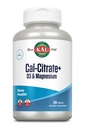 KAL Cal-Citrat+, kalcijev citrat plus vitamin D-3 in 500 mg magnezija, zdrave kosti in zob, Gluten brez in laboratorijsko preverjen za kakovost, 30 Serving, 120 tablet