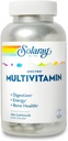 SOLARAY Spectro multivitamin z železom - multi vitamin s kalcij, magnezij, Energizirajoča zelena, Herbs & Digestive Enzymes - Prebava, energija, in podpora za zdravje kosti (41 Serv, 250 CT)