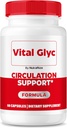 Kapsule Vital Glyc - Uradna formula za podporo krvi, čistilec krvnih žil Vital Glyc, tablete Vital Glyc Glyco Optimizer, podpira splošno zdravje in dobro počutje, prašek Vital Glyc (60 kapsul)
