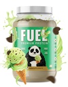 Podzemni Bio Labs Panda Fuel Premium Protein Whey,Hydrolyzed Collagen,Casein,Probiotiki, Encimi, Keto prijazno,Čas za sprostitev, 25 Serving (2,5 funt, metin čokoladni sladoled)