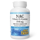 Naravni dejavniki N-acetil-L-Cysteine 500 mg - podpira zdrava jetra in pljuča - antioksidant podpora dopolnilo podpira imunski sistem zdravje - 90 vegetarijanske kapsule (90 serving)