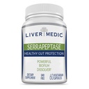 Serrapeptase Pure Digestive Proteolitic Enzymes Enteric Coated Premium Health Gut Protection and Vegan Jetra Support Supplement for Sinus, Respiratory and Gut Health NonGMO (60 kap)