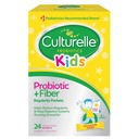 Culturelle Kids Probiotic + Fiber Packets (Age 3+) - 24 Count - Prebavno zdravje in Imunska podpora - Pomaga obnoviti rednost (Packaging lahko razlikujejo)