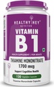 Vitamin B1 Tiamin - 120 Veg kapsule