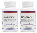 Pros-TEROL (2 komplet steklenic), Prostata Relief z 900 mg Rastlinski steroli z bučnim semenom, Stinging Nettle Root, Ginger Root, Licorice Root Extracts 90 Kapleti