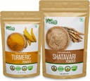 ORGANIC ZING Shatavari- 454g & kurkuma prašek- 227g