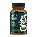 Gaia Herbs Calm A.S.A.P. Podporni dodatek za stres - z Lobanjo, Pasijonka, Kamilica, Vervain, Sveti Basil & Več za podporo naravni mir - 60 Veganske tekoče Phyto-Capsules (20-dnevno oskrbo)