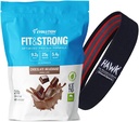 Evolution Advanced Nutrition Grass Fed 100% Whey Protein, 2 funta + Resistance Band – Pure Protein Powder z BCAA, Hitra absorpcija in hitra prebava za optimalno okrevanje mišic (Chocolate)